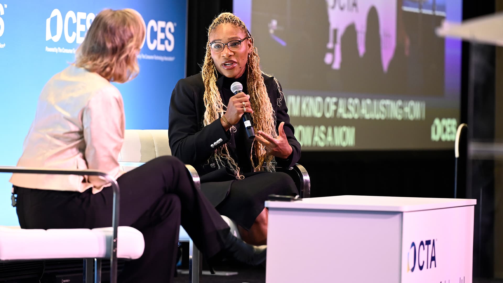 Serena Williams Aims To 'Change The Noise And Let People Know That It's Great To Invest In Us' Serena Williams Aims To 'Change The Noise And Let People Know That It's Great To Invest In Us'